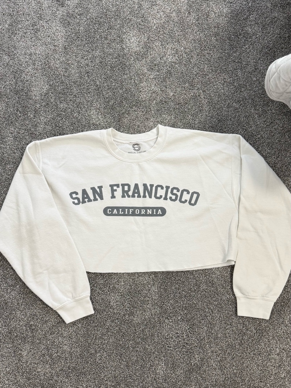 Cropped Crew Neck